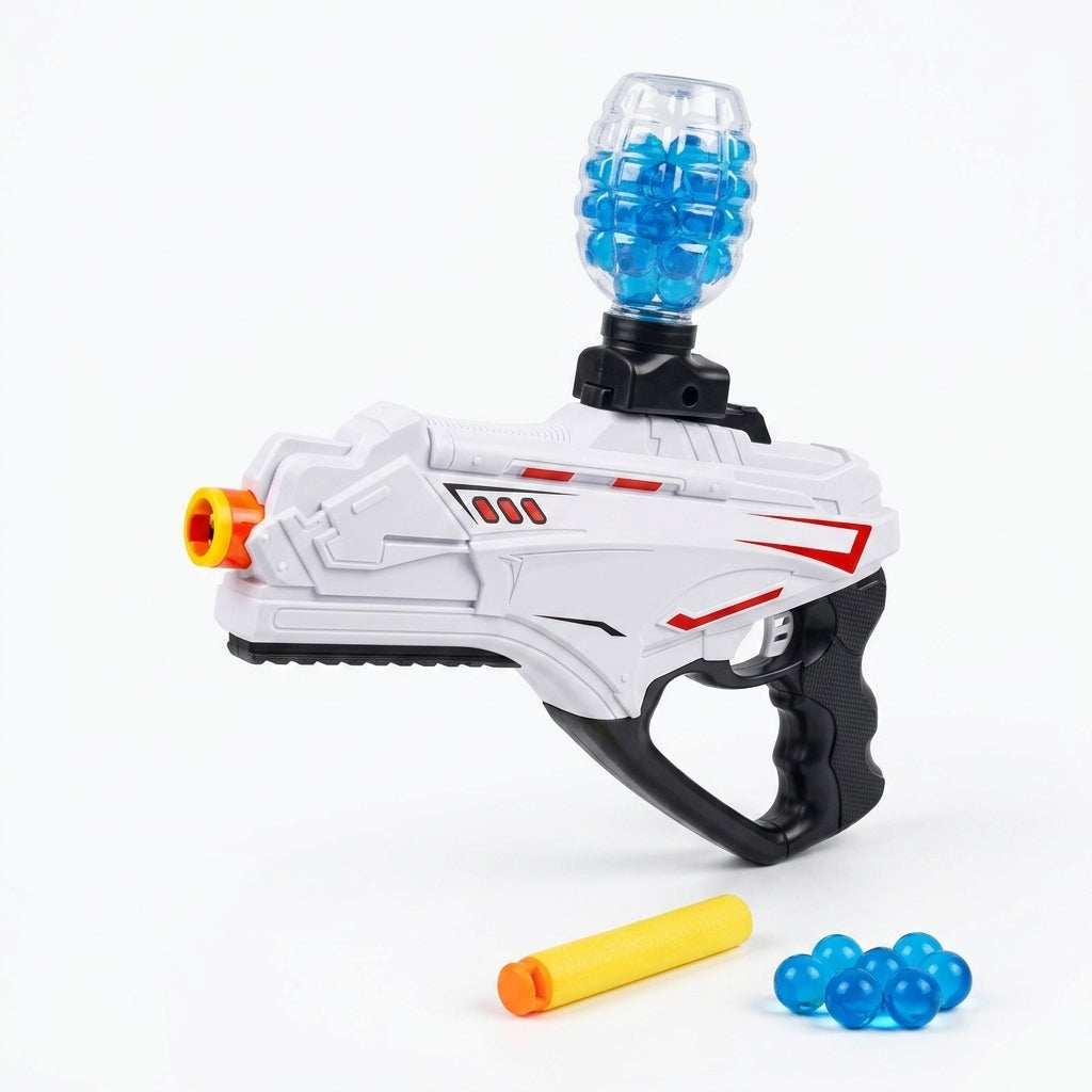 Electric Space Gun Water Bomb Gun - White for kids in Kuwait